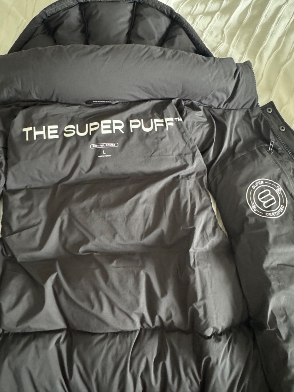 Aritzia The Super Puff Mid Vest Black - Picture 4 of 4